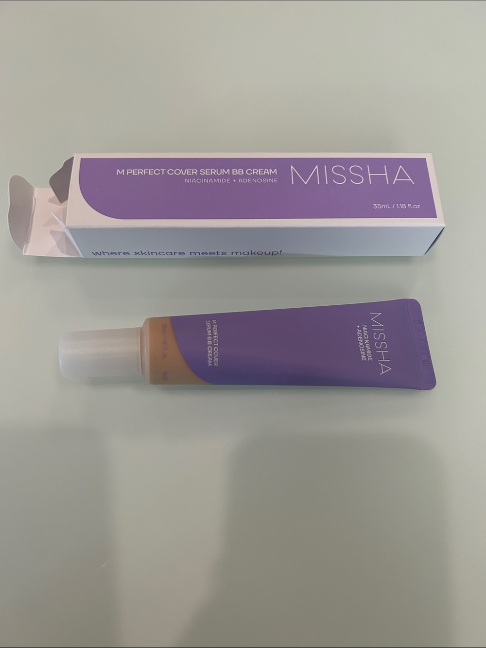 MISSHA M Perfect Cover Serum BB Cream NO 27 Honey Beige
